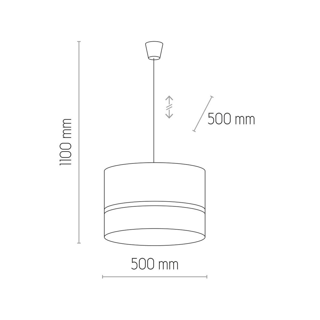 Piekaramā lampa Paglia cena un informācija | Lustras | 220.lv