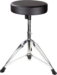 Регулируемый барабанный стул Rockjam с мягким сиденьем цена и информация | Принадлежности для музыкальных инструментов | 220.lv