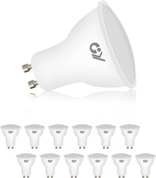 GY GU10 светодиодные лампочки, 8 Вт, 800 люмен, 2700 K, угол луча 120°, 12 шт. цена и информация | Лампочки | 220.lv