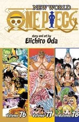 One Piece (Omnibus Edition), Vol. 26: Includes vols. 76, 77 & 78 cena un informācija | Fantāzija, fantastikas grāmatas | 220.lv