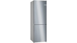 Холодильник с морозильной камерой Bosch Serie 4 KGN362IDF Отдельностоящий 321 L D Нержавеющая сталь цена и информация | Bosch Холодильники и морозильники | 220.lv