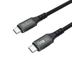 Kabelis MGL MG-8K60-240W-TB3 USB-C to USB-C 8K60Hz Thunderbolt 3/USB 4.0 1m cena un informācija | Savienotājkabeļi | 220.lv