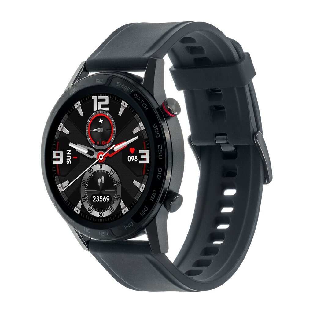 Viedpulkstenis WDT95, melns silikons cena un informācija | Viedpulksteņi (smartwatch) | 220.lv