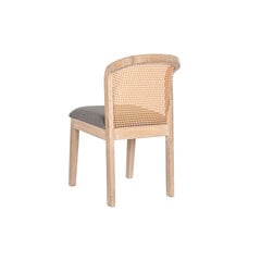 Обеденный стул DKD Home Decor Ель полиэстер Темно-серый (46 x 61 x 86 cm) цена и информация | Стулья для кухни и столовой | 220.lv