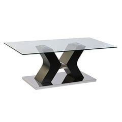 Centrālais galds DKD Home Decor Rūdīts stikls Koks MDF (120 x 60 x 45 cm) cena un informācija | Virtuves galdi, ēdamgaldi | 220.lv