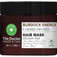 Matu maska The Doctor Burdock Energy, 295 ml cena un informācija | Kosmētika matu stiprināšanai | 220.lv