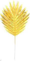 KINHONG 60 gab. veidu tropu mākslīgās palmu lapas, ko izmanto kāzu dekorēšanai cena un informācija | Mākslīgie ziedi | 220.lv