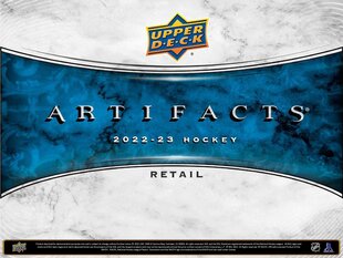 Hokeja kartītes Upper Deck Artifacts Hockey 2022/2023 Blaster Box cena un informācija | Kolekcionējamas kartiņas | 220.lv