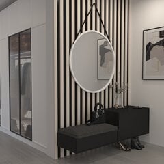 Круглое зеркало Grace, 80 см, белый цвет цена и информация | Зеркала | 220.lv
