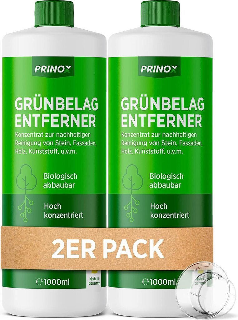 Prinox® fasādes tīrītājs, 2x 1000 ml cena un informācija | Dārza instrumenti | 220.lv