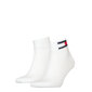 Th men quarter 2p tommy hilfiger vīriešiem white 701223929003 cena un informācija | Sieviešu zeķes | 220.lv