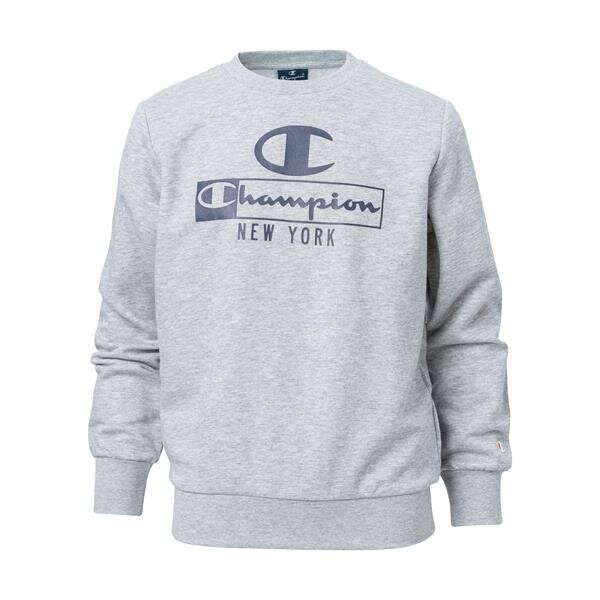 Crewneck sweatshirt champion legacy bērniem grey 306172em006 306172EM006 cena un informācija | Zēnu jakas, džemperi, žaketes, vestes | 220.lv