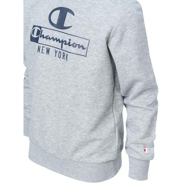 Crewneck sweatshirt champion legacy bērniem grey 306172em006 306172EM006 cena un informācija | Zēnu jakas, džemperi, žaketes, vestes | 220.lv