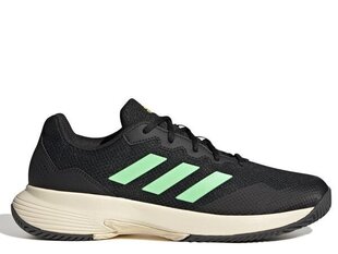 Gamecourt 2 m adidas vīriešiem black hr0755 HR0755 cena un informācija | Sporta apavi vīriešiem | 220.lv