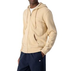 Hooded full zip sweatshirt champion legacy for men's beige 218537ms073 218537MS073 цена и информация | Мужские толстовки | 220.lv