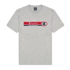 Crewneck t-shirt champion legacy for men's grey 218561em006 218561EM006 цена и информация | Мужские футболки | 220.lv
