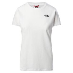 W s/s sd tee the north face sievietēm white nf0a4t1afn4 NF0A4T1AFN4 cena un informācija | Sporta apģērbs sievietēm | 220.lv