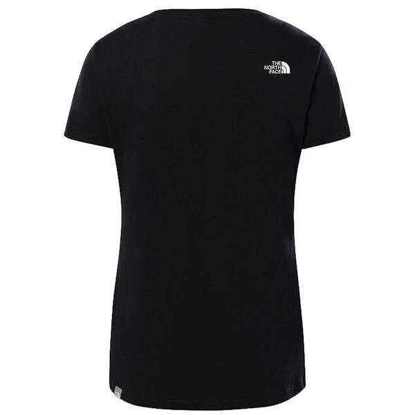 W s/s sd tee the north face sievietēm black nf0a4t1ajk3 NF0A4T1AJK3 cena un informācija | Sporta apģērbs sievietēm | 220.lv