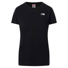 W s/s sd tee the north face for women's black nf0a4t1ajk3 NF0A4T1AJK3 цена и информация | Спортивная одежда для женщин | 220.lv