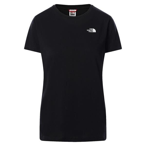 W s/s sd tee the north face sievietēm black nf0a4t1ajk3 NF0A4T1AJK3 cena un informācija | Sporta apģērbs sievietēm | 220.lv