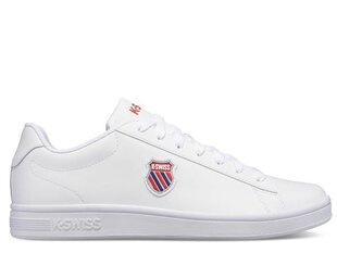 Court shield k-swiss vīriešiem white 06599-113-m 06599-113-M цена и информация | Кроссовки для мужчин | 220.lv