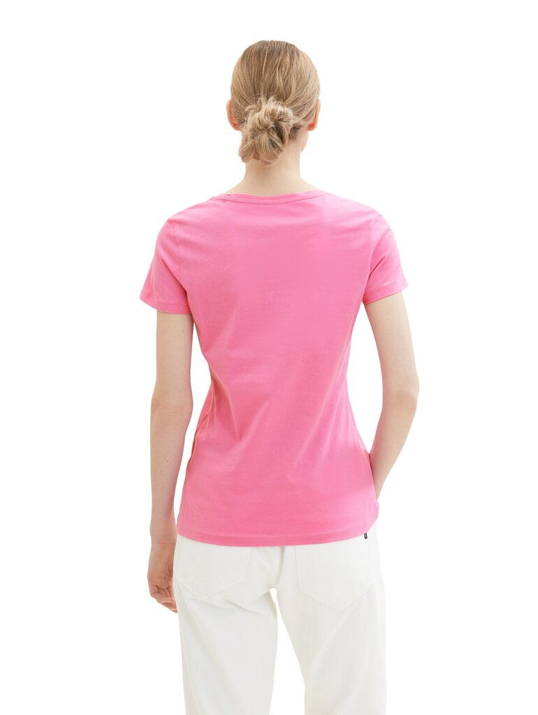 Tom Tailor sieviešu T-krekls, rozā cena un informācija | T-krekli sievietēm | 220.lv