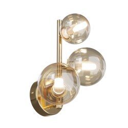 Sienas lampa Dallas Maytoni Modern MOD545WL-03G цена и информация | Sienas lampas | 220.lv