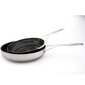 Crowd Cookware - Panna Blackbeard - Pannu komplekts - Ø 24 + 28 cm - Nepiedeg un nesaskrāpējas - Piemērota visu tipu plītīm - Nerūsējošā tērauda - Var mazgāt trauku mazgājamā mašīnā un lietot cepeškrāsnī цена и информация | Pannas | 220.lv