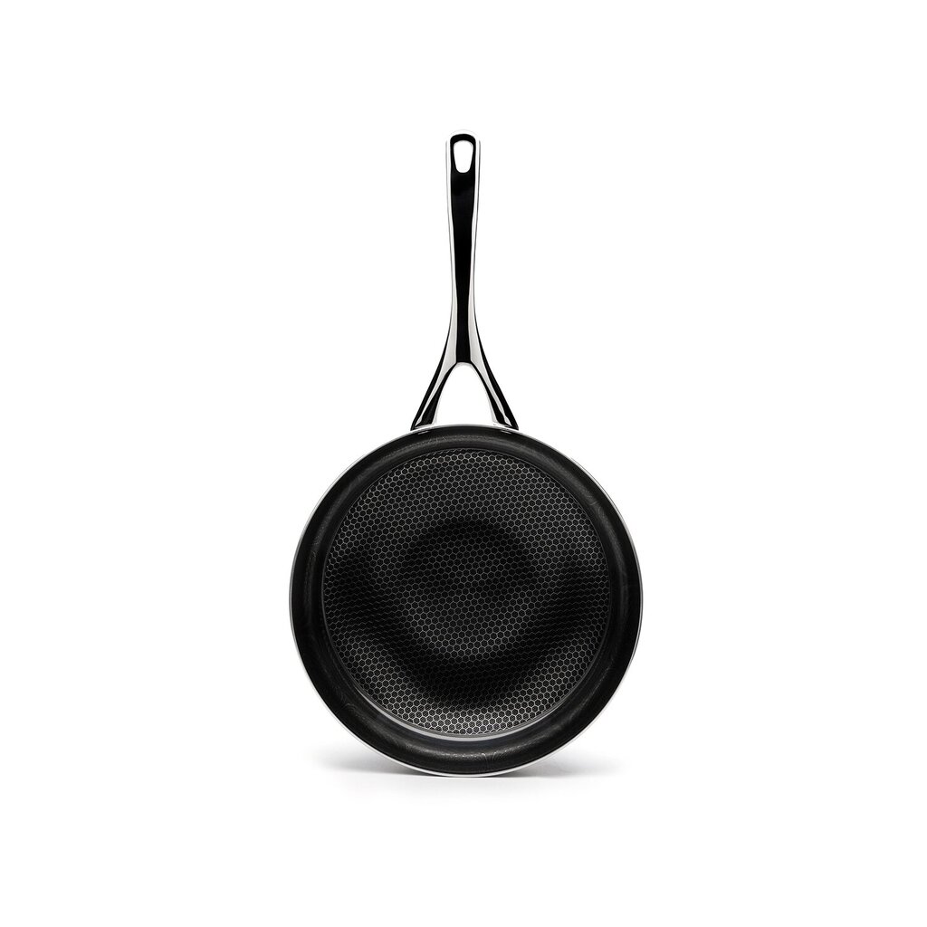 Crowd Cookware - Panna Blackbeard - Ø 24 cm - Nepiedegoša un nesaskrāpējama - Piemērota visu tipu krāsnīm - Nerūsējošā tērauda - Var mazgāt trauku mazgājamā mašīnā un lietot cepeškrāsnī cena un informācija | Pannas | 220.lv