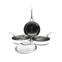 Crowd Cookware - Vāks Blackbeard - Ø 28 cm - Piemērots pannām ar diametru 28 cm - Nerūsējošā tērauda - Droši lietojams trauku mazgājamā mašīnā un cepeškrāsnī - Ar tvaika izlaišanas vārstu cena un informācija | Pannas | 220.lv