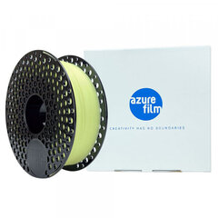 Kvēldiegs 3D printerim AzureFilm, PLA, 1,75mm, 1kg, tumsā spīdošs цена и информация | Аксессуары для принтера | 220.lv