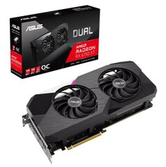 Asus VGA RX 6750XT 12GB Dual O12G, melns cena un informācija | Videokartes (GPU) | 220.lv