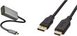 USB C DisplayPort DP adapteris Cable Direct cena un informācija | Adapteri un USB centrmezgli | 220.lv