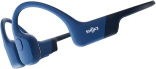 Shokz OpenRun Bone Schall Наушники, костяные программы Bluetooth Wireless Sport Sport наушники, устойчивая водонепроницаемая гарнитура для тренировок, 8H Play Time, Blue Eclipse цена и информация | Наушники с микрофоном Asus H1 Wireless Чёрный | 220.lv