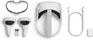 Oculus Quest 2 VR-Glasses Virtuālās realitātes austiņu spēļu austiņu Neuste Generation White (256 GB) cena un informācija | Austiņas | 220.lv