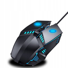 Pele ar vadu RGB LED Gaming Pele Zenwire V7, melns цена и информация | Мыши | 220.lv