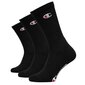 3pk crew socks champion legacy vīriešiem black u24558kk001 U24558KK001 cena un informācija | Vīriešu zeķes | 220.lv