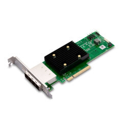 Broadcom HBA 9500-16e interface cards/adapter SAS cena un informācija | Kontrolieri | 220.lv