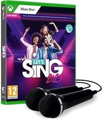 Let's Sing 2023 + 2 mikrofoni cena un informācija | Datorspēles | 220.lv