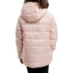 Hooded jacket champion legacy for children's pink 306197ps075 306197PS075 цена и информация | Куртки, пальто для девочек | 220.lv