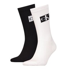 Ckj men sock 2p calvin klein for men's white 701223260001 701223260001 цена и информация | Мужские носки | 220.lv