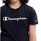 Crewneck t-shirt champion legacy bērniem navy 306285bs501 306285BS501 cena un informācija | Zēnu krekli | 220.lv