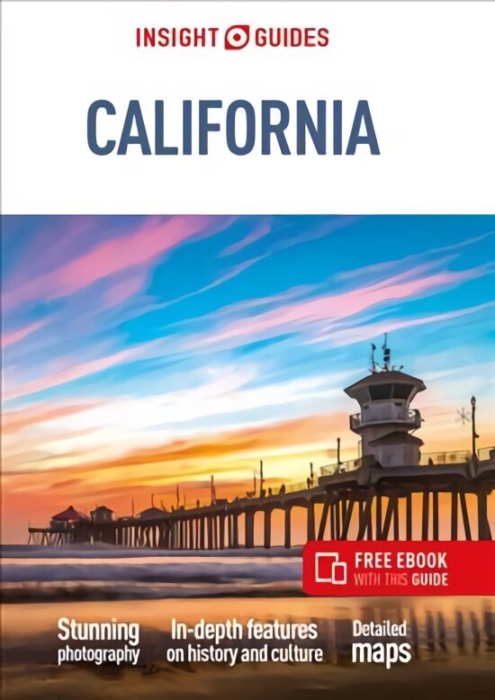 Insight Guides California (Travel Guide with Free eBook) 10th Revised edition цена и информация | Ceļojumu apraksti, ceļveži | 220.lv