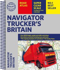 Philip's Navigator Trucker's Britain: Spiral цена и информация | Путеводители, путешествия | 220.lv