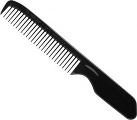 Расческа Eurostil Professional, 20 см, черная, 1 шт. цена и информация | Расчески, щетки для волос, ножницы | 220.lv