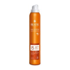 Солнцезащитный крем Rilastil Body Sunscreen Spray Sun System Transparent SPF 50+, 200 мл цена и информация | Кремы от загара | 220.lv