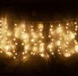REBEL - Ziemassvētku lampiņu aizkars 5m (330 led), silti baltā krāsā. cena un informācija | Ziemassvētku lampiņas, LED virtenes | 220.lv