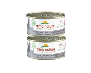 Консерва Almo Nature HFC Natural, для кошек, тунец с мальками, 2x150 г цена и информация | Консервы для котов | 220.lv