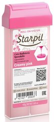 Vasks ķermeņa apmatojuma noņemšanai Creamy Pink Starpil 110 g cena un informācija | Depilācijas līdzekļi, vaksācijas piederumi | 220.lv