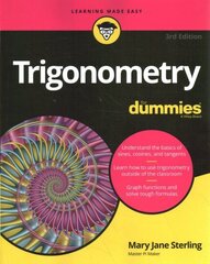 Trigonometry For Dummies, 3rd Edition cena un informācija | Ekonomikas grāmatas | 220.lv